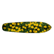 Marigold Flowering Skateboard