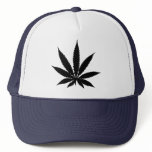 Marijuana Leaf Trucker Hat