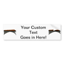 Marimba Design Graphic 1 Bumper Sticker