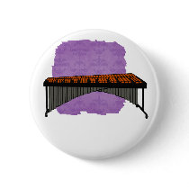 Marimba Design Graphic 1 Pinback Button