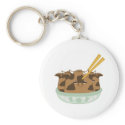 Marinated Moo Moo Dumplings keychains