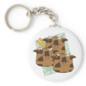 Marinated Moo Moo Dumplings Platter keychains