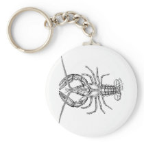 Marine / American Lobster Key Chain