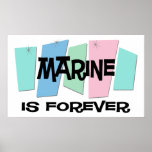 Marine Is Forever Poster