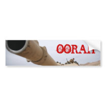 Marine M1,  OORAH Bumper Sticker