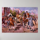 Marinus Willett Preventing Removal of Arms Poster