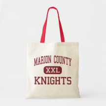 Marion County - Knights - High - Lebanon Kentucky Canvas Bag