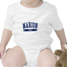 Marion Ohio College Style tee shirts