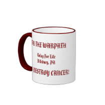 Marion The Barbarian Breast Cancer Warrior Mugs
