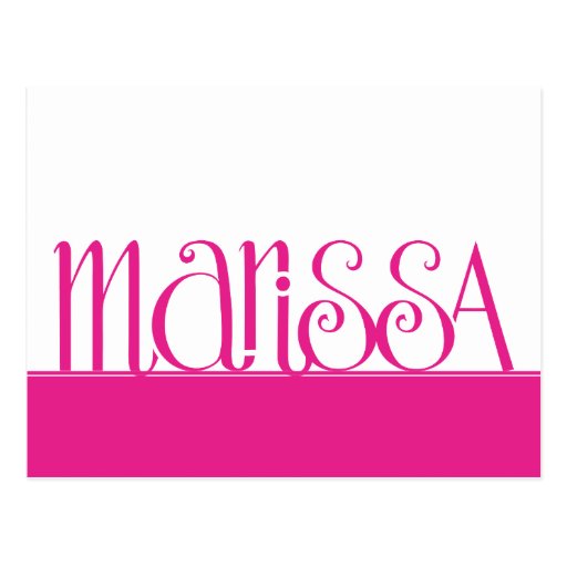 Marissa cherry pink Postcard