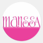 Marissa cherry pink Sticker