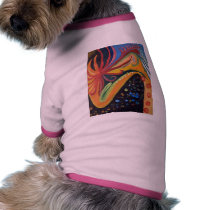 marissa's abstract pet t-shirt