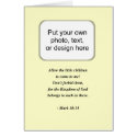 MARK 10:14 cards