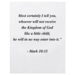 MARK 10:15 flyers