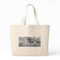 Mark 11:24 - Faith Canvas Bags