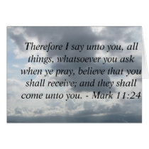 Mark 11:24 - Faith
