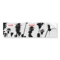 Mark Banks bumper sticker