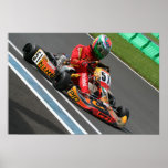 Mark Litchfield Karting Poster posters