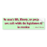 Mark Twain bumper stickers