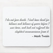 Mark Twain Mouse Mats