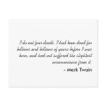 Mark Twain postcards