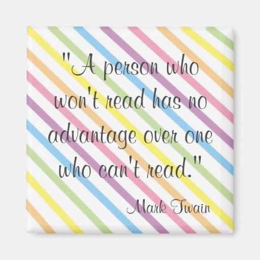 Mark Twain Quote Refrigerator Magnets