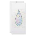 Marker tear in multiple colours rack cards