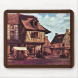 Market In Normandy By Rousseau Théodore mousepads