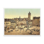 Market place, Darmstadt, the Rhine, Germany magnif Postcard