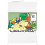 MARKETING / BANKING / BOARD MEETING finance gifts Greeting Card