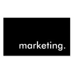 marketing. business card template