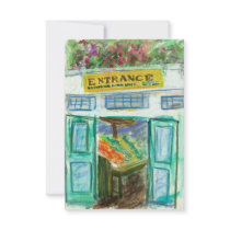 Marketplace Entrance Invite Cards (Pike Place)
