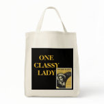 Marlene, ONE CLASSY LADY Canvas Bag