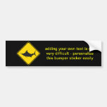 Marlin Ahead! Bumper Sticker