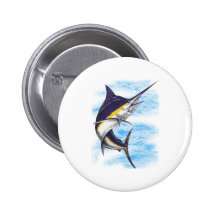 Marlin Collection by FishTs.com Pinback Button