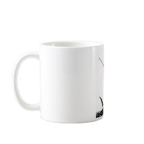 Marlin fishing coffee cup mug