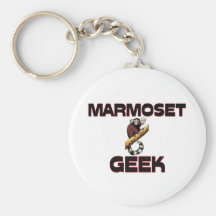 Marmoset Geek Keychain