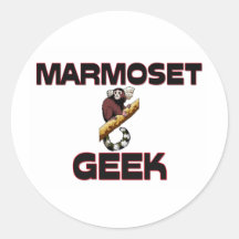 Marmoset Geek Sticker