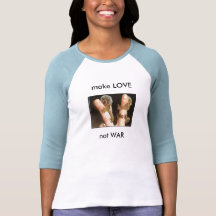 marmoset, make LOVEnot WAR Shirt