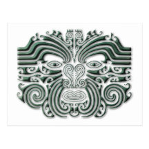Maroi tattoo-stone postcard