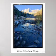 Maroon Bells, Aspen, Colorado Posters
