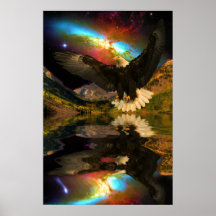 Maroon-Bells-portrait-W-Eagle-1 Posters