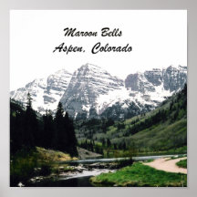 Maroon Bells Poster