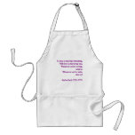 Marriage advice - apron