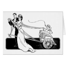 Marriage Diamonds on Credit Married Greeting Cards