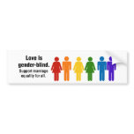 Marriage Equality Bumper Sticker bumper stickers