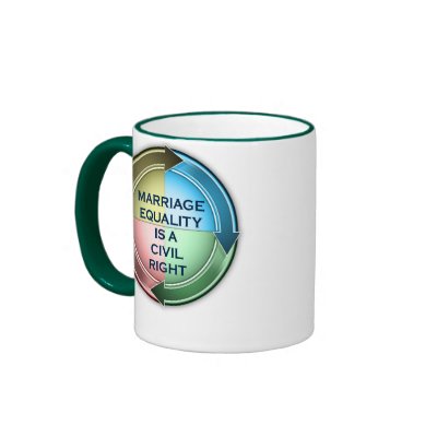 MARRIAGE EQUALITY MUG by twtrader