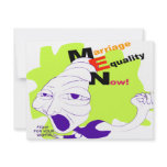 Marriage Equality Now! invitations