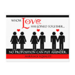 Marriage Equality Postcard