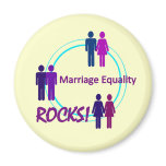 Marriage Equality ROCKS! magnets